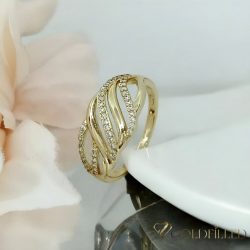   "Goldfilled" antiallergén gyűrű, különböző méretekben 14K színű